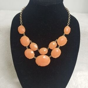 Elise bib statement necklace